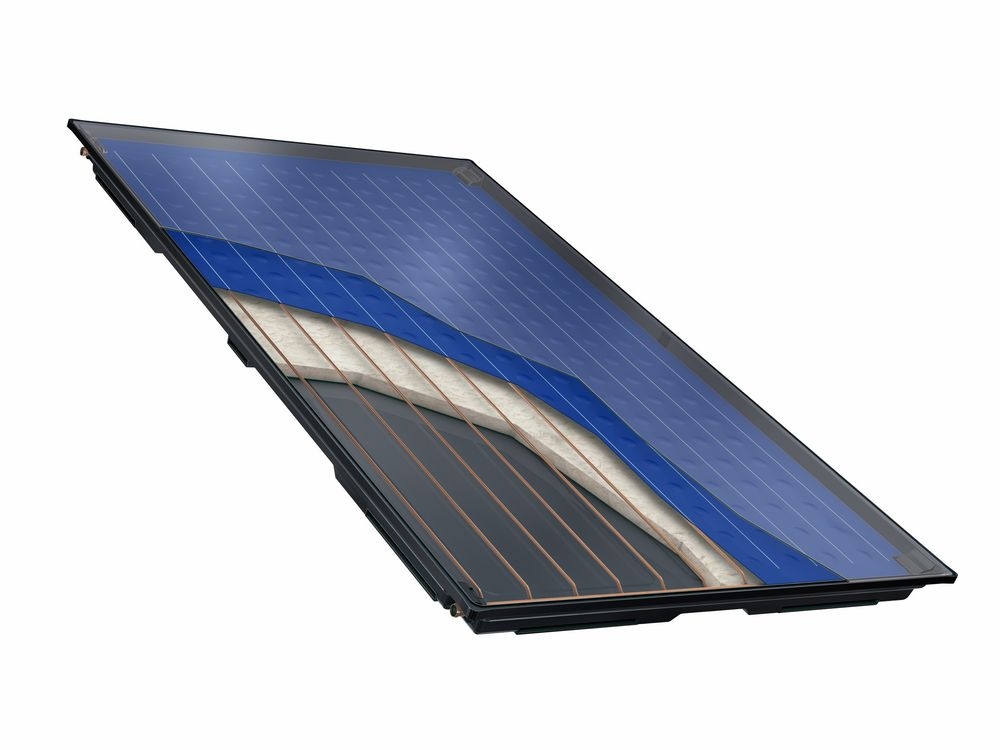 Плоский солнечный коллектор вертикального монтажа Bosch FKC-2S