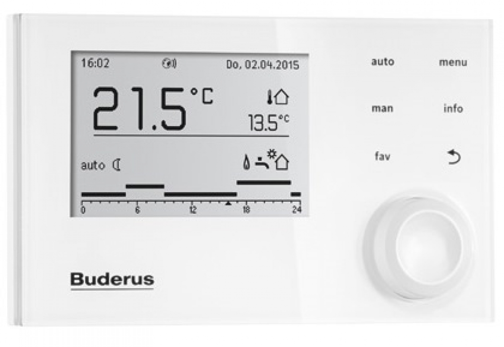 Пульт управления Buderus Logamatic RC310 White