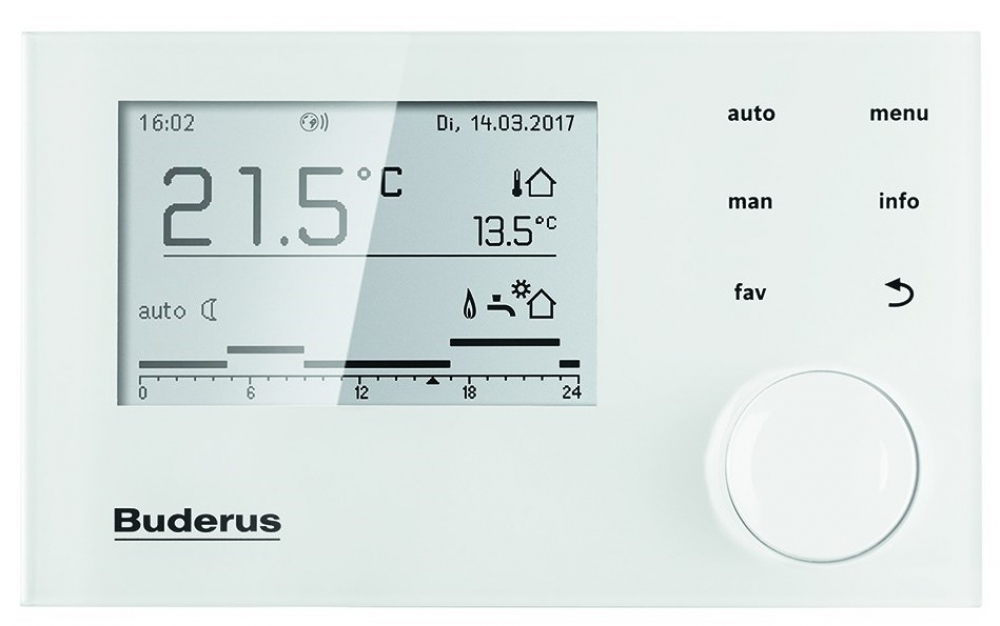 Пульт управления Buderus Logamatic RC310 White